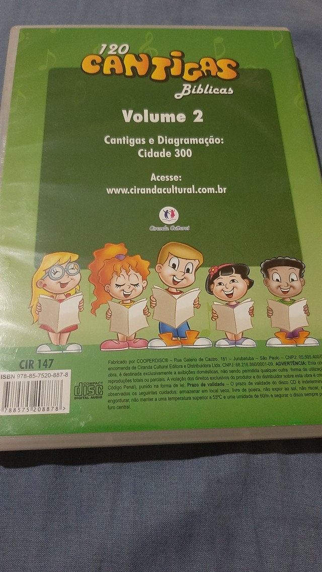 Dvd Cantigas Bíblicas 2 - Foto 2