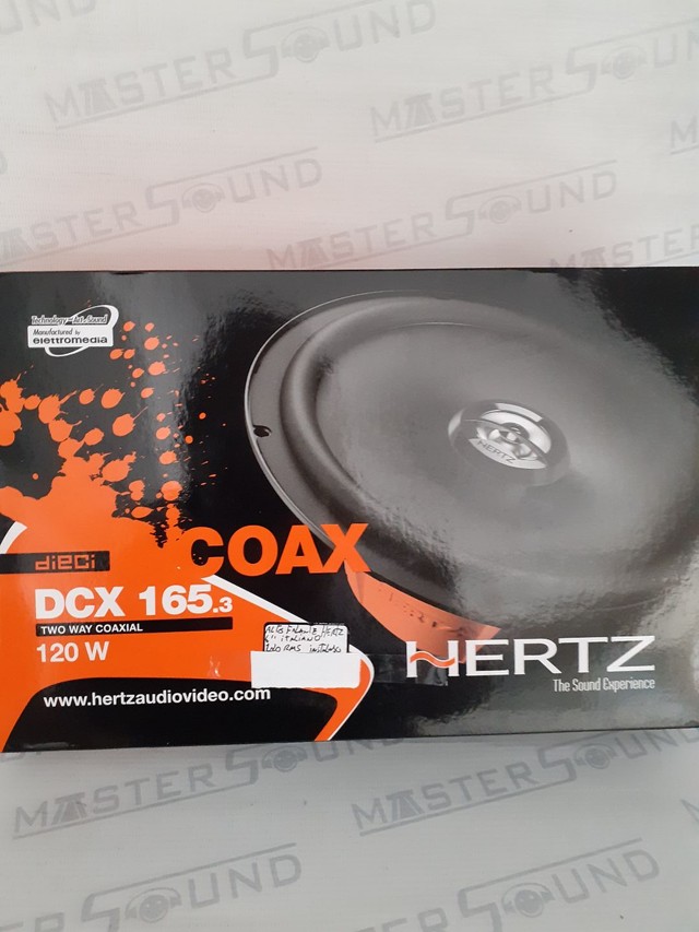 Par de alto falante. Hertz.  DCX 165.3. Italiano. 6", 120RMS. Garantia. Novo. Instalado.  - Foto 2