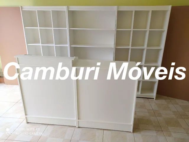 BALCÃO CAIXA FECHADO COLMEIA PRATELEIRA EXPOSITORA - NOVO - ENTREGA RÁPIDA 