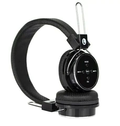 Fone de ouvido bluetooth com entrada cartão headset headphone - Foto 5
