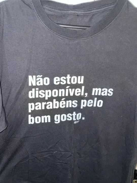 CAMISA PRETA COM INDIRETA 