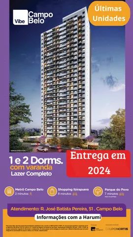 Captação de Apartamento a venda na Rua José Batista Pereira, Campo Belo, São Paulo, SP