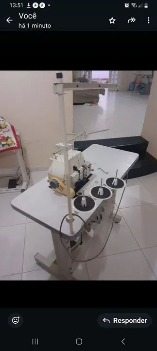 Máquina de Costura Overlok industrial  - Foto 4