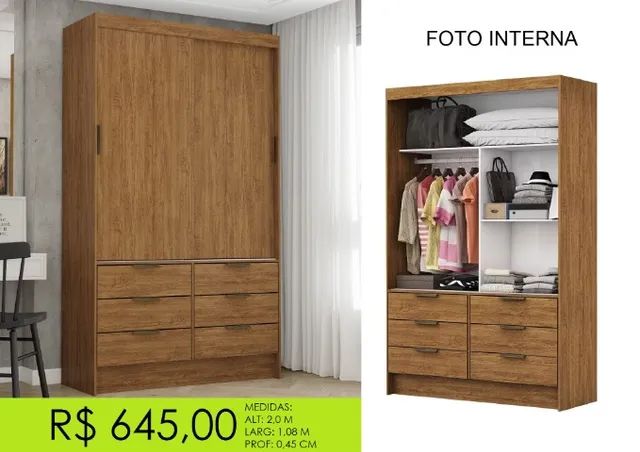 Guarda roupa - aproveite agora mesmo  - Foto 2