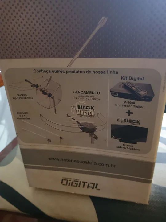 Antena Interna HDTV Digital CASTELO - Foto 3