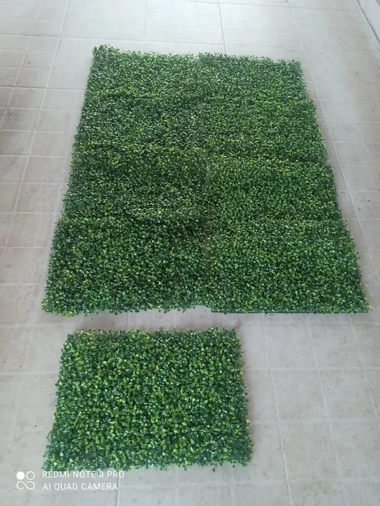 9 peças Placa Grama Artificial Grande 40x60 - Plástico