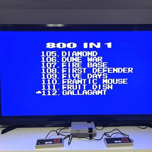 Vídeo Game Retro 8 Bits 2 Controles Clássicos 800 Jogos Super Mario Bros Ninja Gaiden - Foto 6
