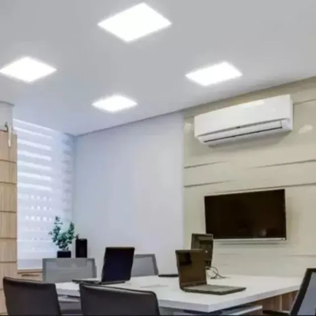 Luminária Painel Led Plafon 18w Quadrado Embutido 6500k 22cm - Foto 4