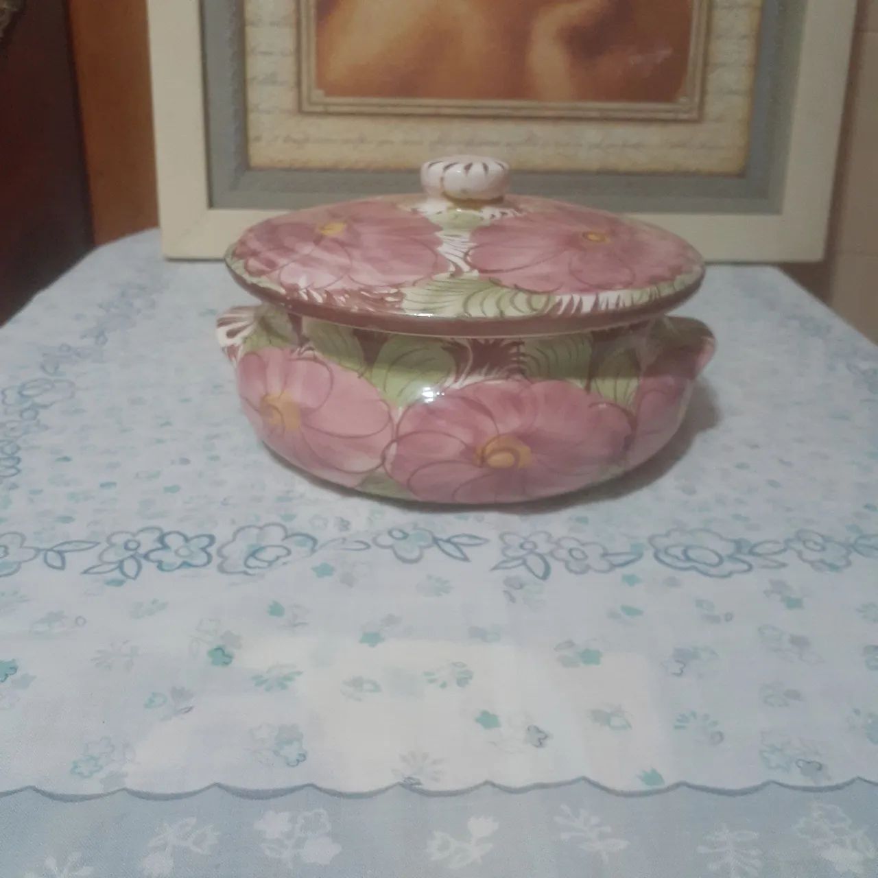 Sopeira  louça  florida..linda D+