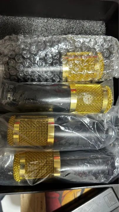 4 Microfones modelo BM800 (NOVOS) - Foto 4