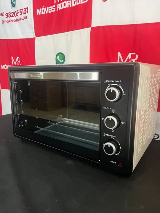 Forno elétrico 66lt.  Novo entrega gratuita 