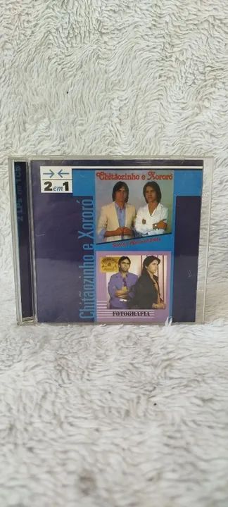 CD Chitãozinho e Xororó  2 LPs em 1CD 