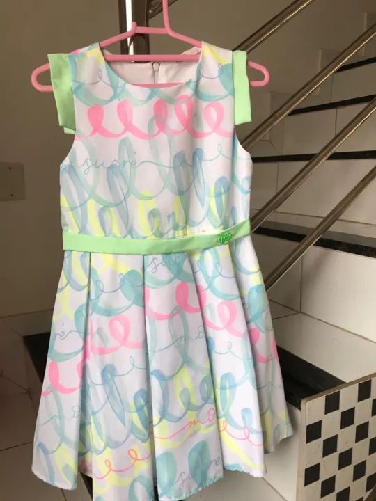 Vestido de festa infantil