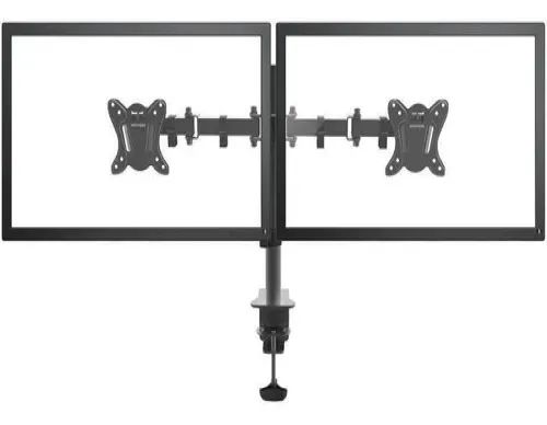Suporte Articulado P/2 Monitores Sup 16kg Mb84299 Mbtech - Foto 3