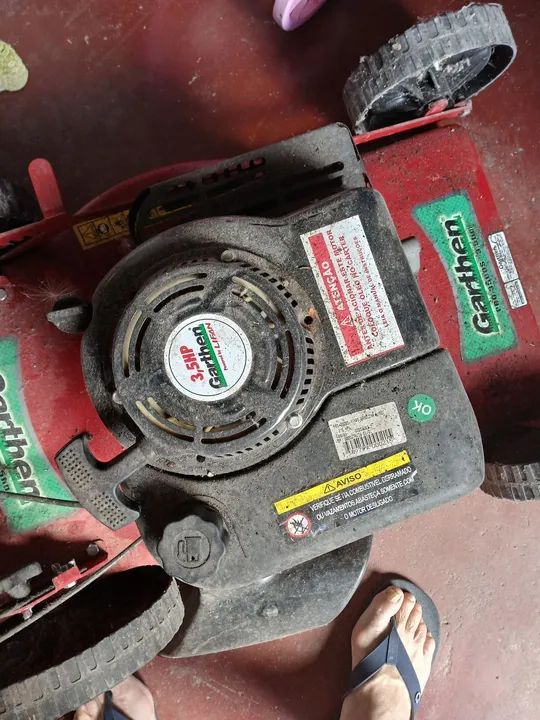 Roçadeira a Gasolina Garthen 3.5HP - Foto 4