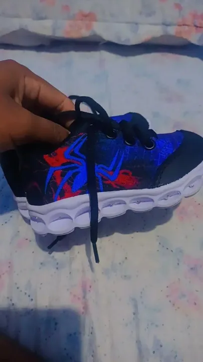 Tênis Infantil Spider-Man com Luz - Tamanho 25