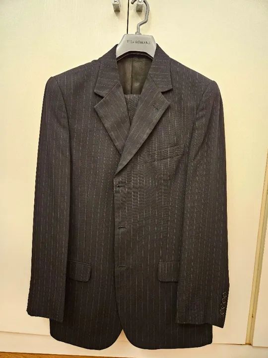 Terno paletó Costume Risca de Giz 50L