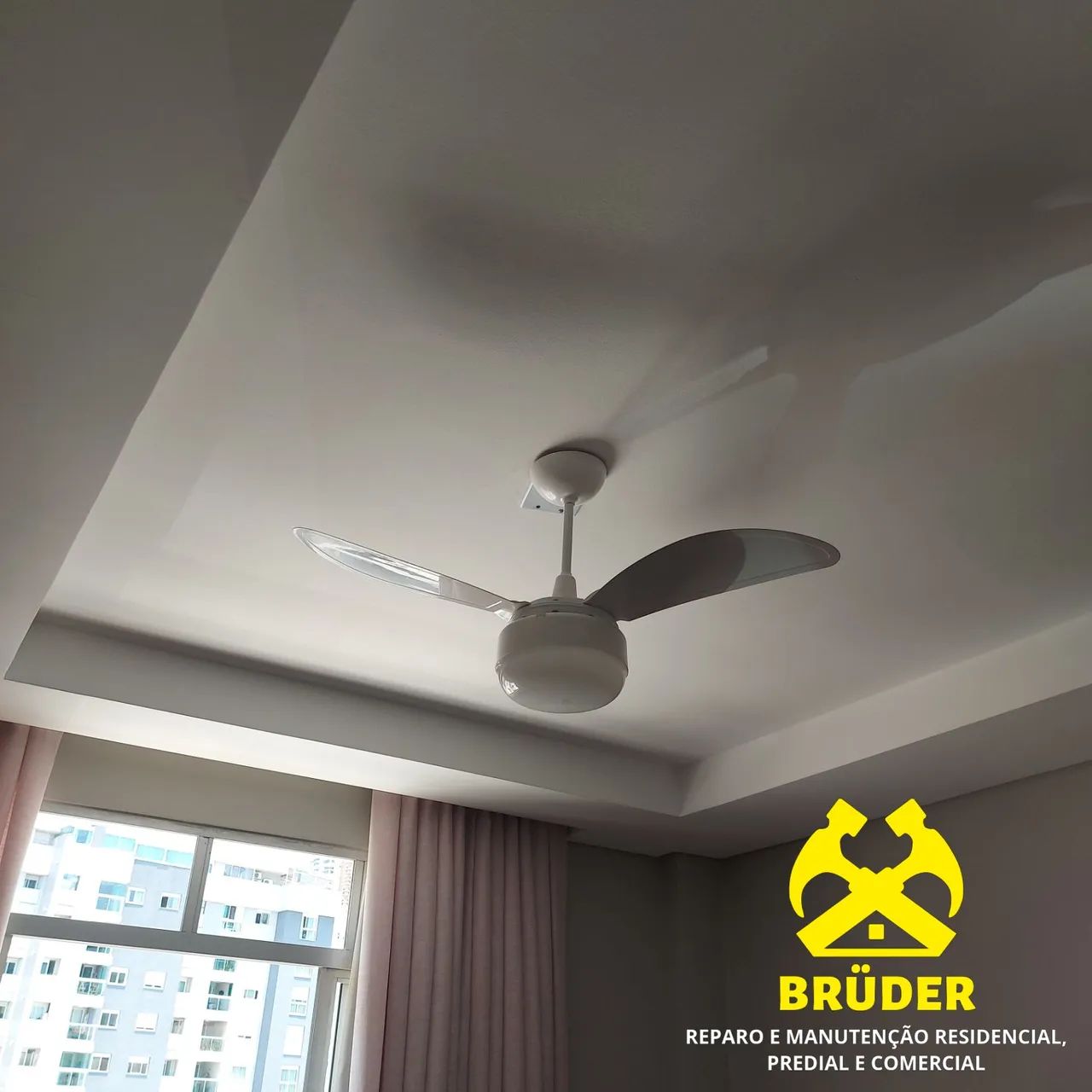 Instalador de ventilador de teto | eletricista curitiba - Foto 2