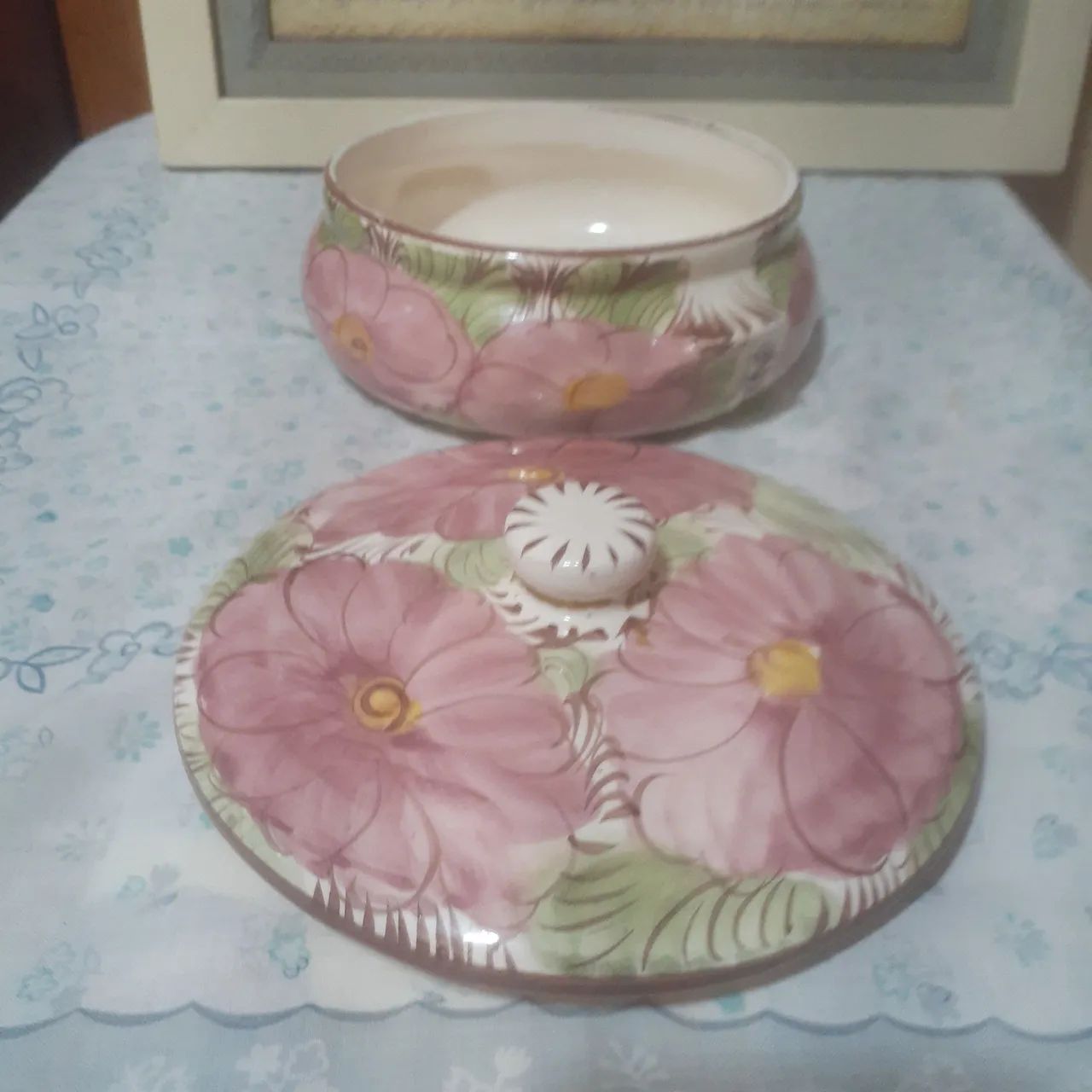 Sopeira  louça  florida..linda D+ - Foto 5