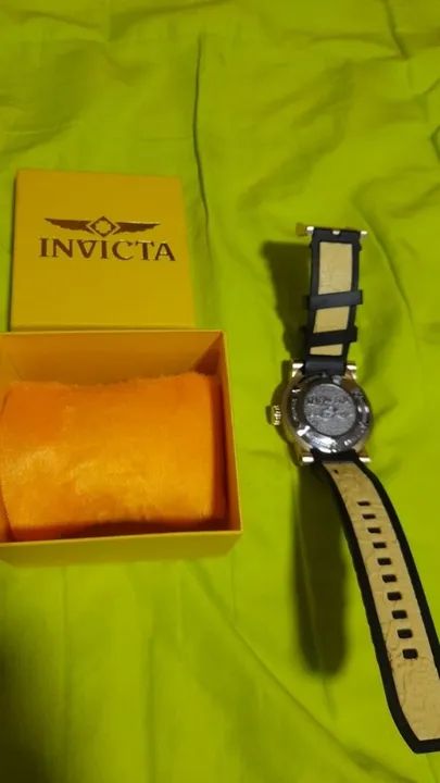 Relógio Invicta Yakuza Dragão Todo Cravejado Novo Na Caixa - Foto 6