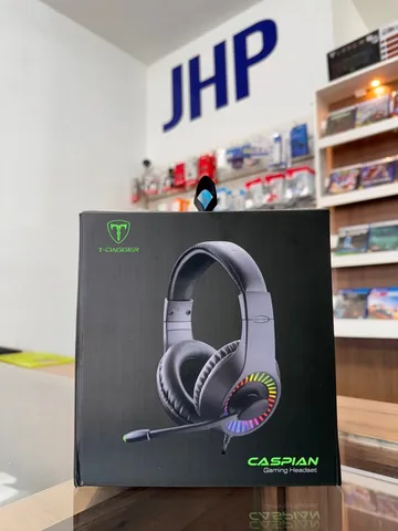 Headset Gamer T-Dagger Caspian RGB | Parcela Sem Juros | Loja Curitiba
