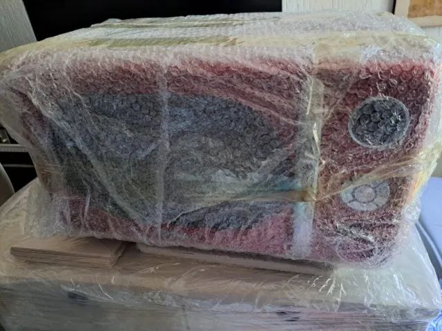 Micro-Ondas Philco Gourmet Retrô Vermelho 20L 1200W - Foto 3