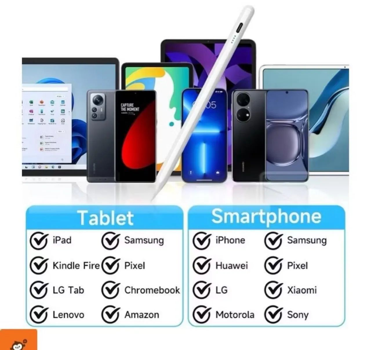 Peining Caneta Stylus Activa PEI-LP06 Profissional Bluetooth - Foto 3