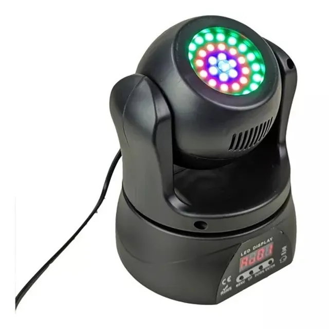 Oferta!!! Mini Moving DMX Double Face 3x1 Led Laser