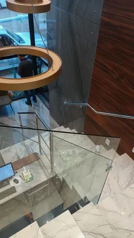 Guarda corpo e corrimãos aço inox. - Foto 2
