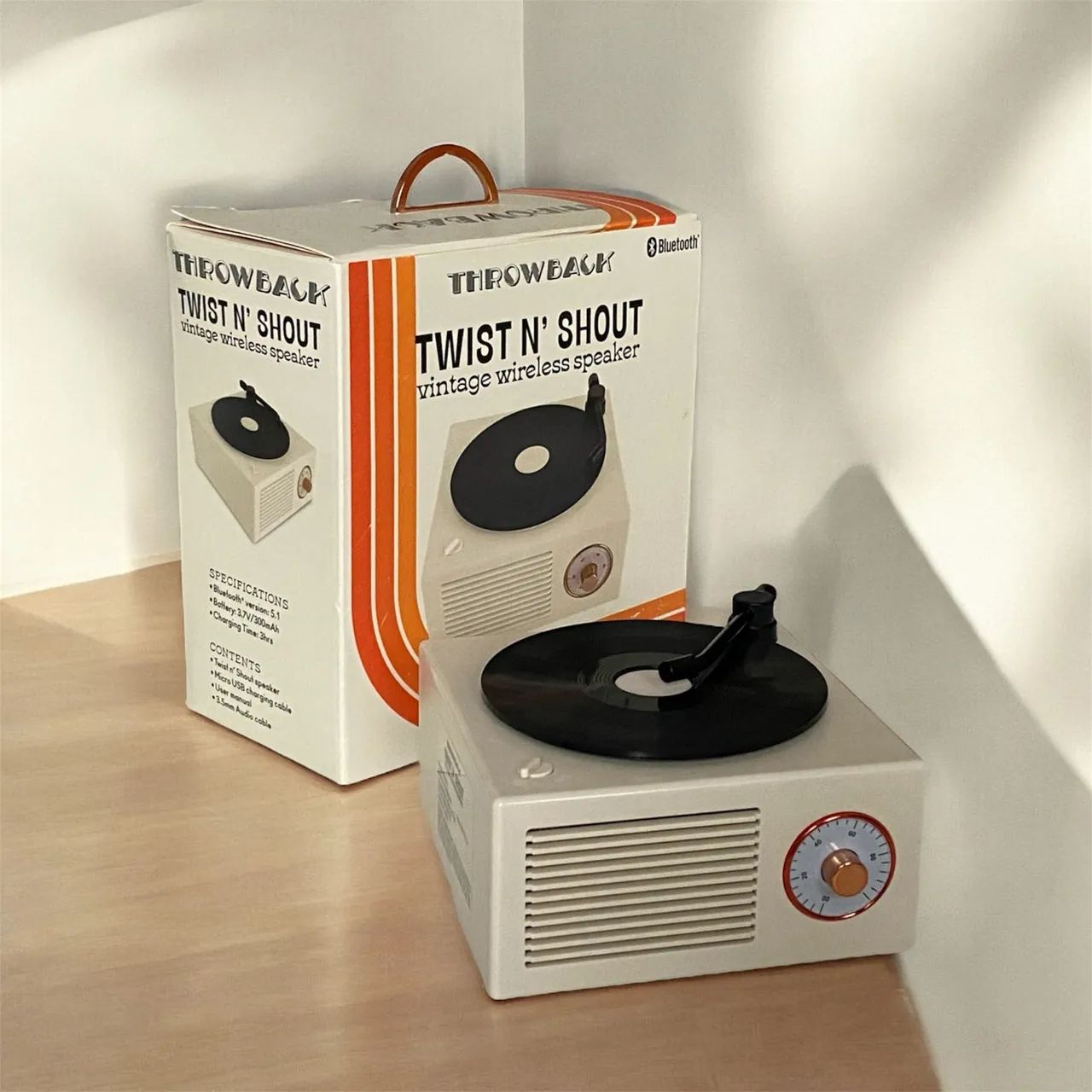 Caixa de Som Bluetooth Vintage Retro Bluetooth 5.1