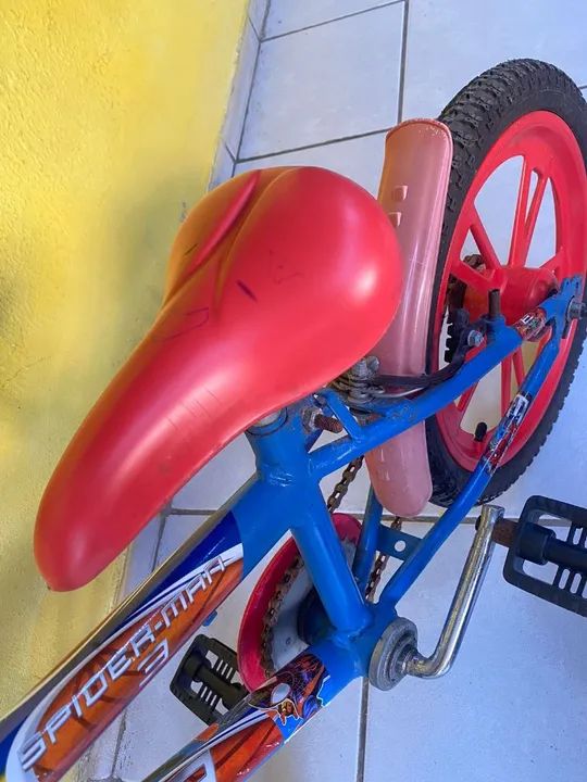 Bicicleta homem aranha  - Foto 6