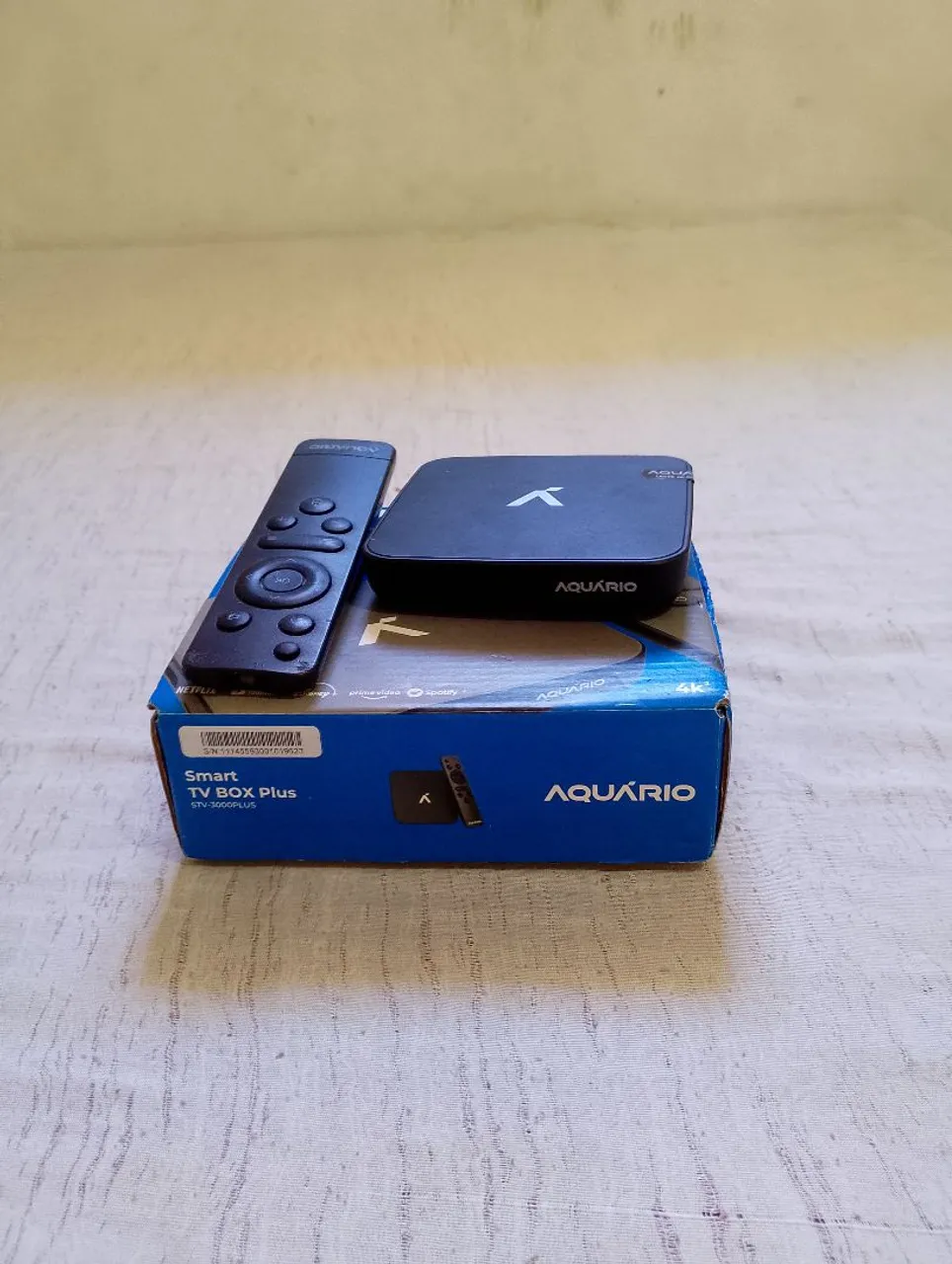 Receptor de TV Aquário com Controle Remoto