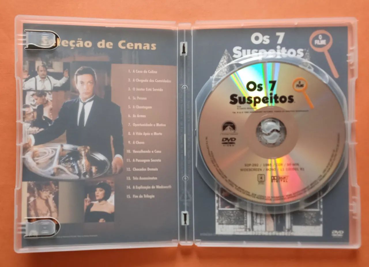 DVD - Os 7 Suspeitos - Clue - Foto 5