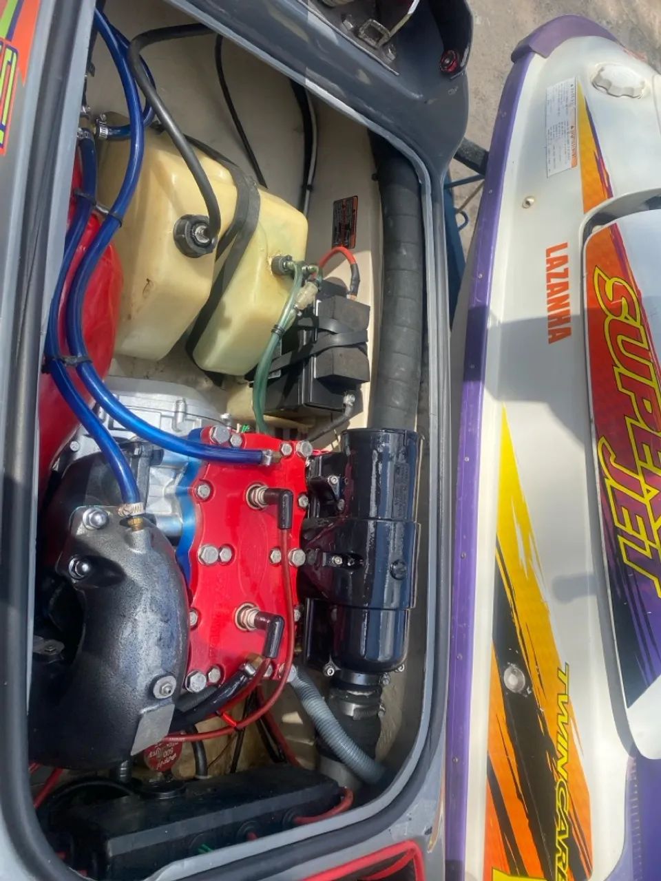 Vendo jet ski yamaha superjet 2000 preparado para freestyle - Foto 12