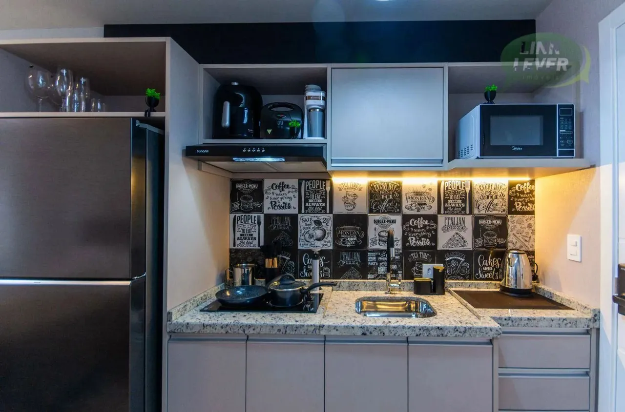 Studio com 1 dormitório para alugar, 21 m² por R$ 3.181,00/mês - Centro - Curitiba/PR