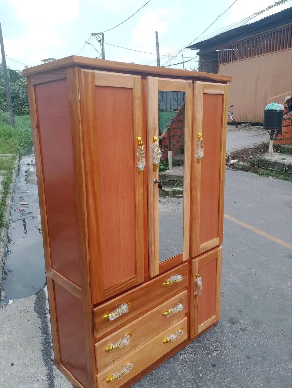 Guarda roupa com espelho  - Foto 4