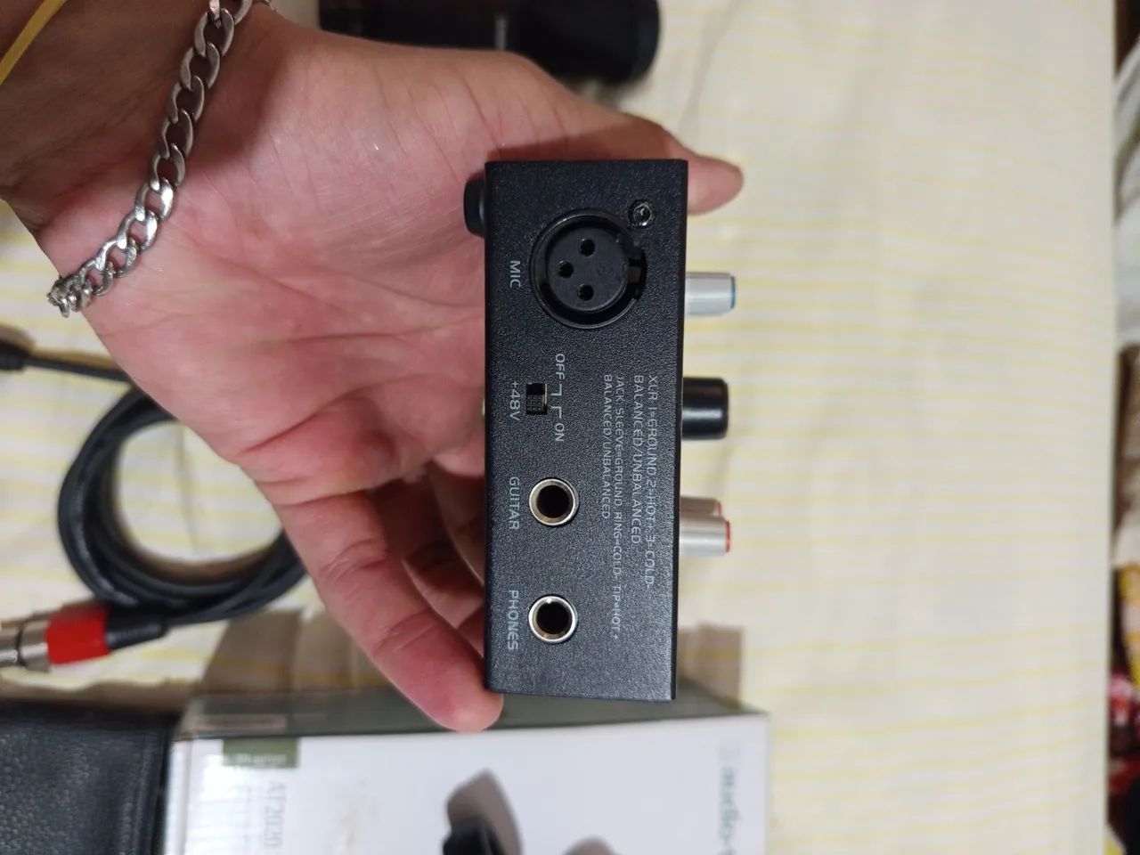 Microfone estúdio AT202064297489195009123