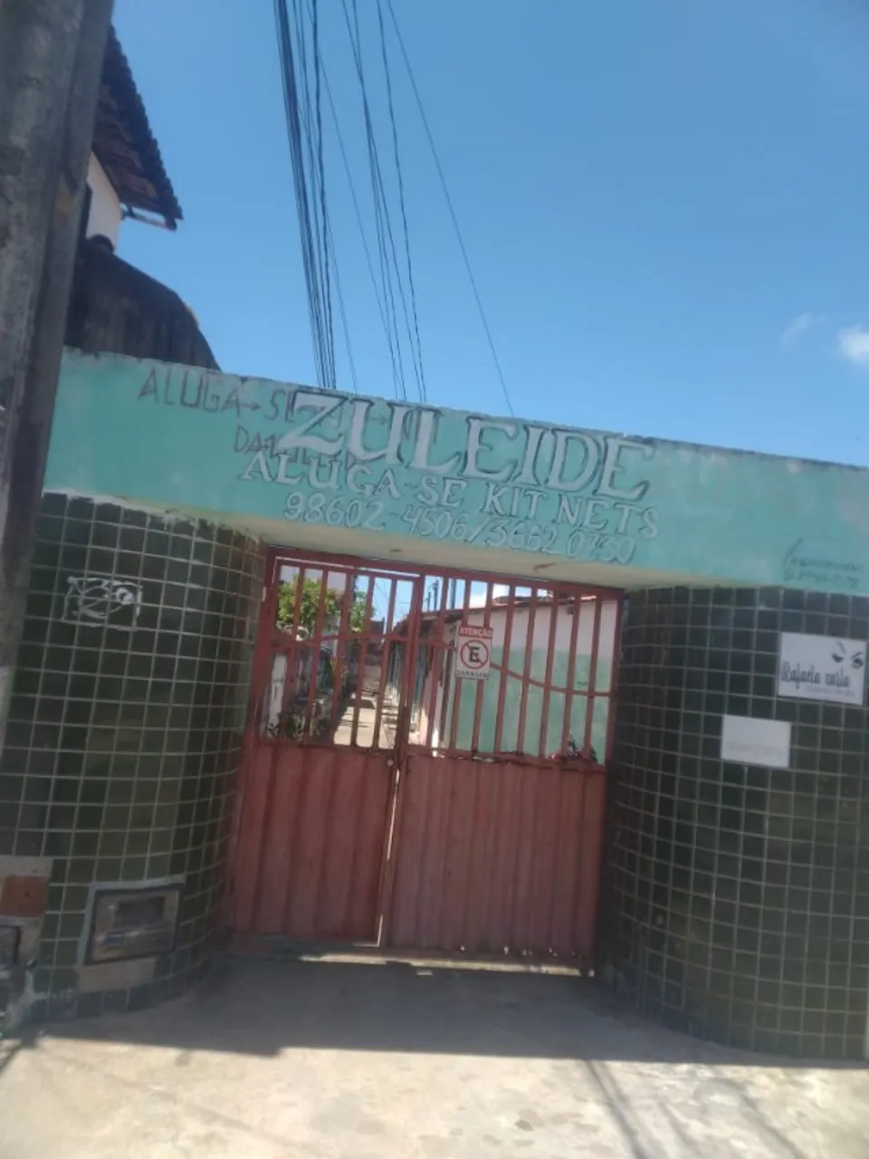 Rua Iguatu 7 Potengi 250 reais Água Incluso Preferência 1 ou 2 pessoas