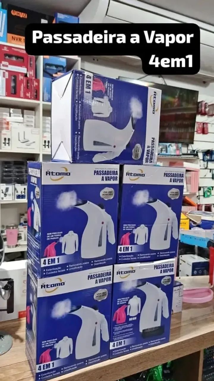 Passadeira a Vapor 4 em 1