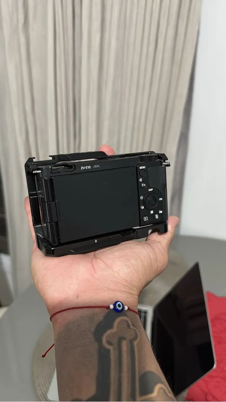 CÂMERA SONY ZVE10 + LENTE KIT 16-50mm - Foto 2