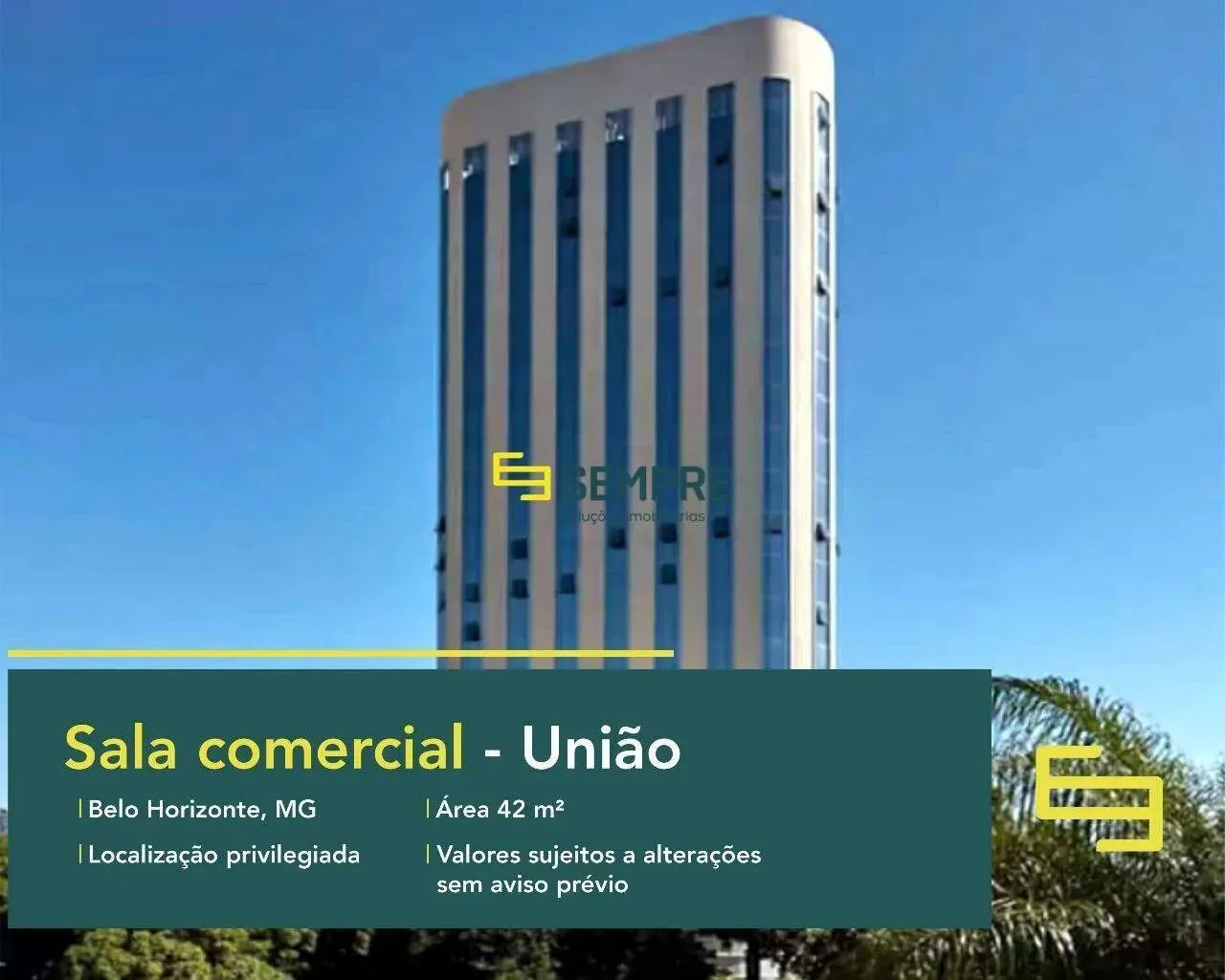 Venda de sala comercial no bairro União