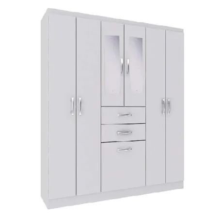 Guarda-Roupa Branco Moderno
