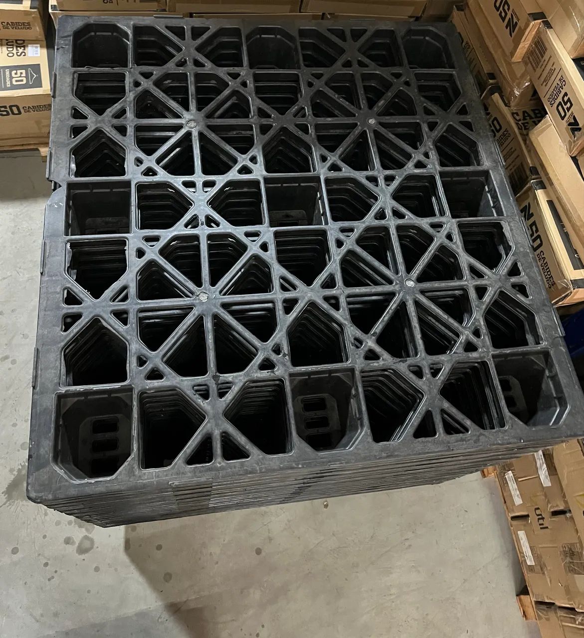 Kit 21 Pallets de plástico 