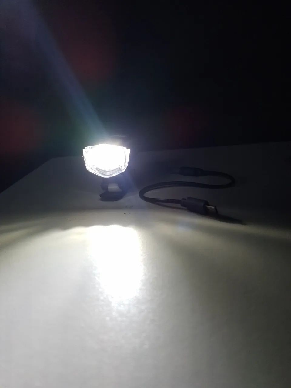 Farol para bicicleta  - Foto 4