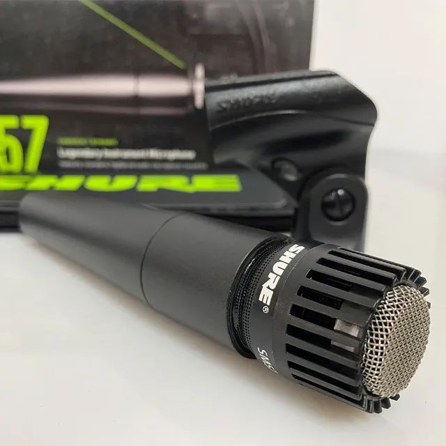 Microfone Shure SM57-LC Dinâmico Original - Foto 2