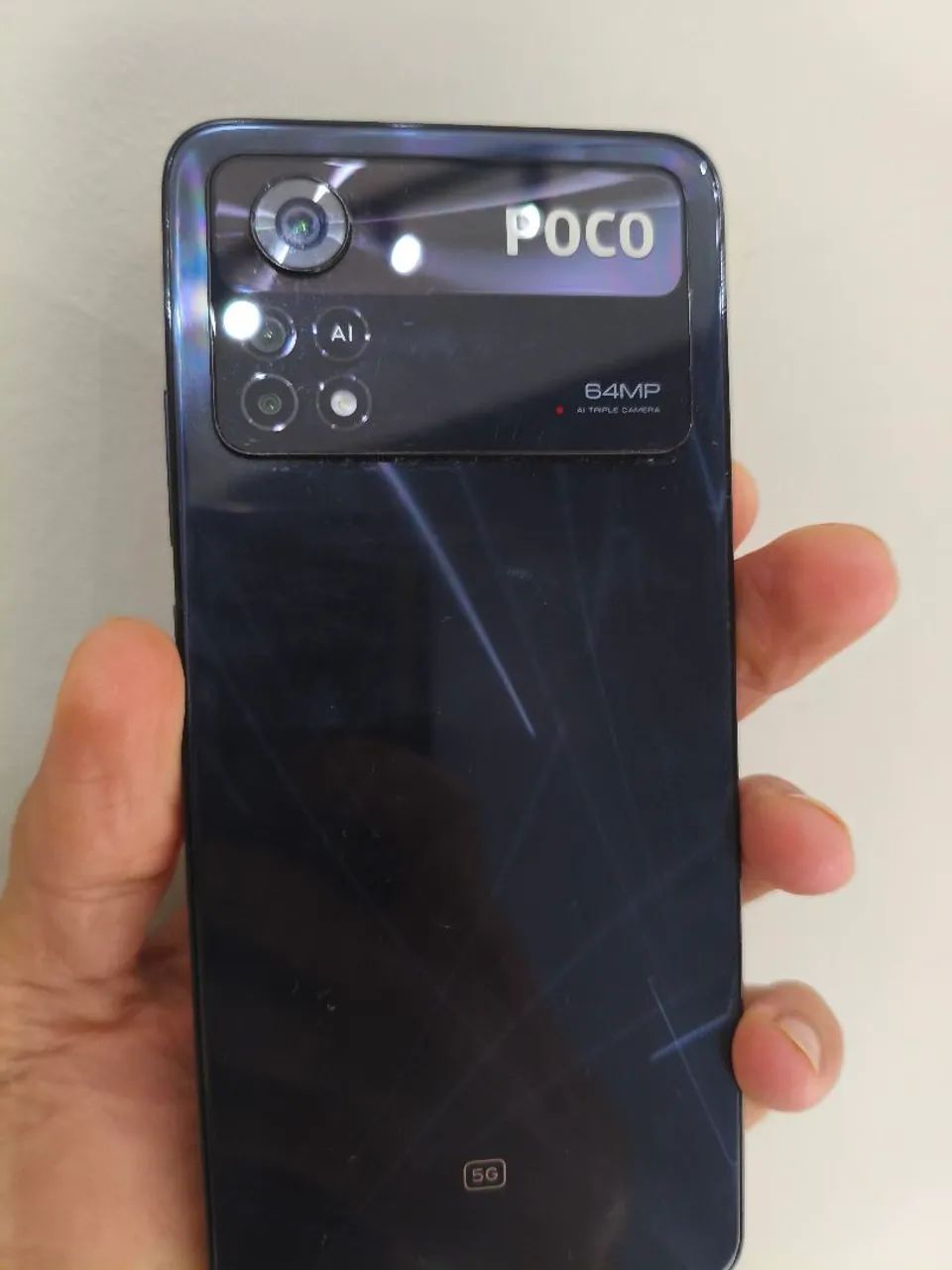 celular xiaomi poço x4 pro 5 g 128 GB - Foto 3