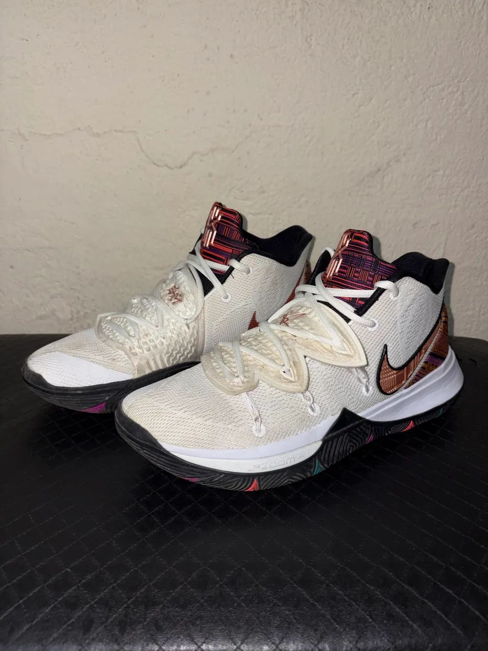 kyrie 5 bhm on feet
