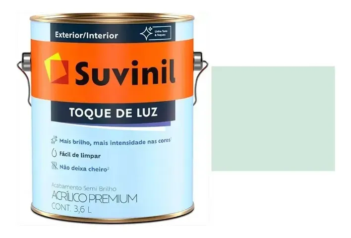 PROMOÇÃO!! SUVINIL TOQUE DE LUZ VERDE CLARO 3,6L