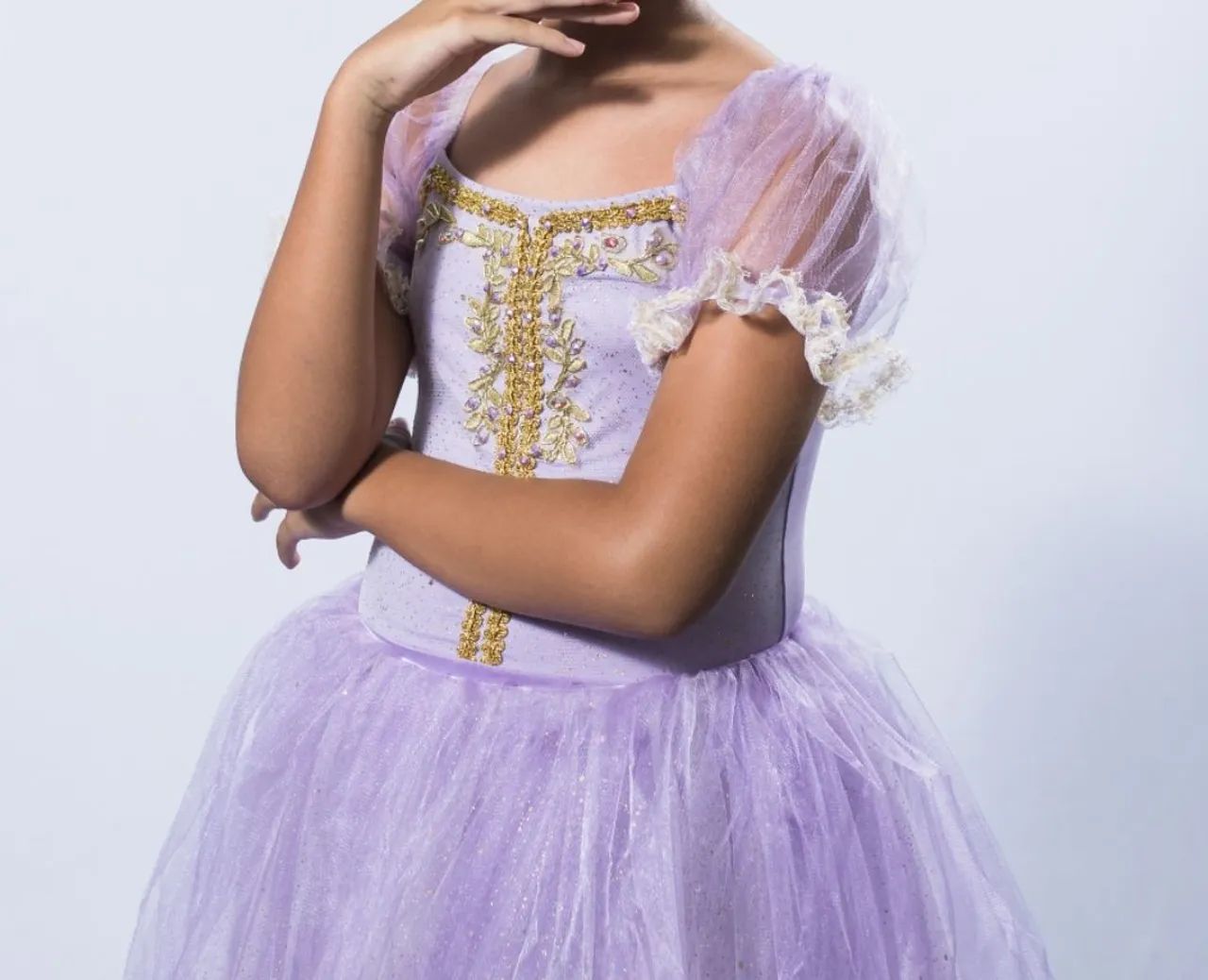 Vestido de Bailarina Lilás - Foto 2