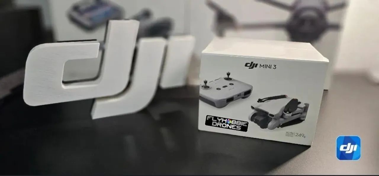 Drone dji mini 3 com 1 ano de garantia dji.